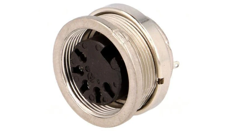 Złącze M16 gniazdo żeńskie -PIN 5 5A 100V C091A T3363010U