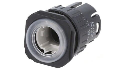 Przełącznik korpus 22mm Poz.stab 1 IP65 płaski 61 Poz 2 61-1100.0