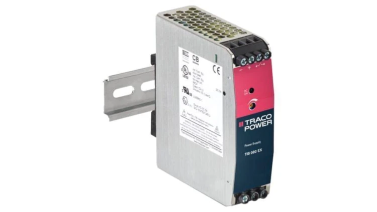 TIB080-124EX Zasilacz impulsowy, na szynę DIN, 80W, 24VDC, 3,4A, 85÷264VAC
