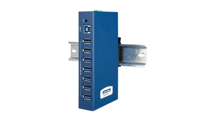 ULI-417H, 7-port przemysłowy USB 3.2 Gen 1 Hub BB-USH207-B
