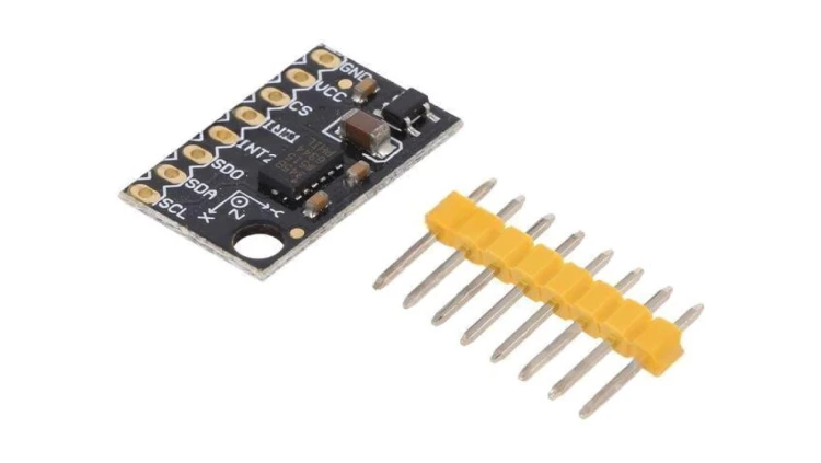 DF-SEN0032 Czujnik: akcelerometr 3,3÷6VDC I2C, SPI ADXL345 moduł