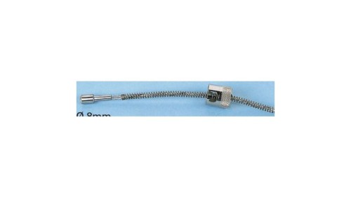 Termopara typ J do +400C 20mm kabel 2.5m, Stal nierdzewna 316 Zgodność z RoHS