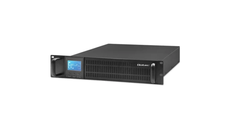 Qoltec Zasilacz awaryjny UPS RACK 3kVA 2400W LCD