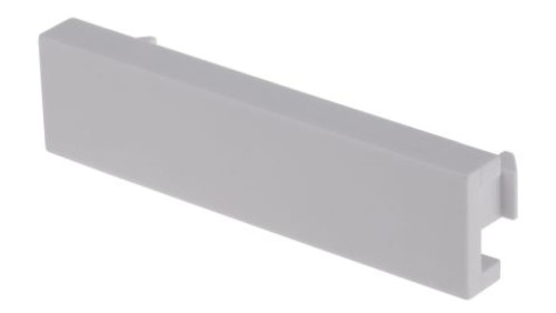 Puste gniazdo RJ, RJ45, Moduł zaślepiający, do użytku z: Tabliczki znamionowe gniazd danych