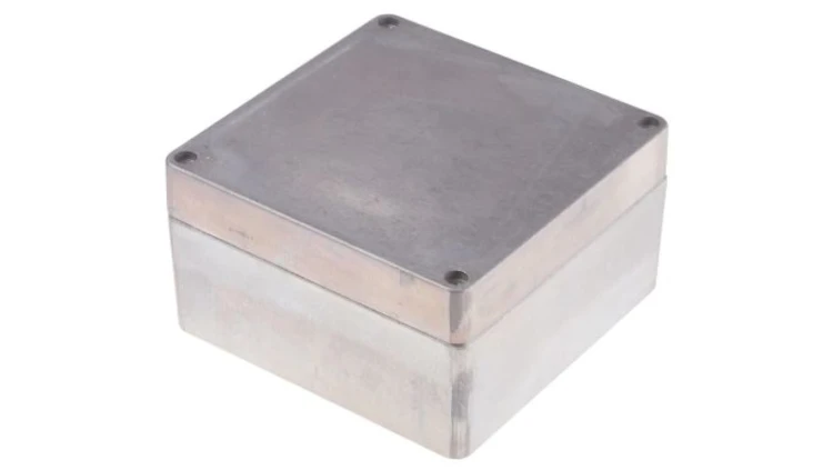 Obudowa Srebrny IP66 Neopren, 180 x 180 x 100mm, RS PRO