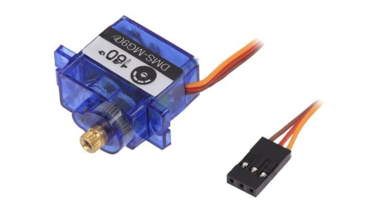 Silnik: serwomechanizm 4,8÷6VDC micro analogowe metal 180 JR SER0039