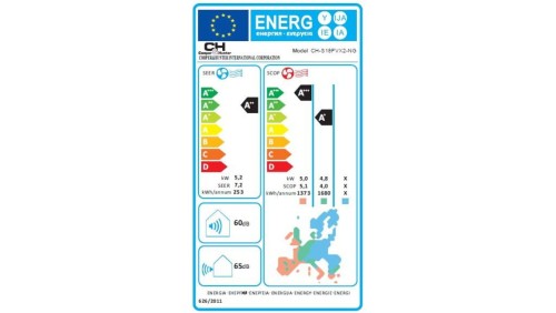 Klimatyzator CooperiHunter, Konsola, CH-S18FVX2-NG (komplet), 5,2 kW, 5 lat gwarancji, Grzanie i Chłodzenie, WiFi