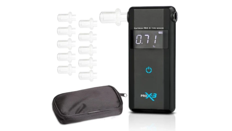 Alkomat AlcoFind PRO-X-3 + ustniki , 12mc kalibracji