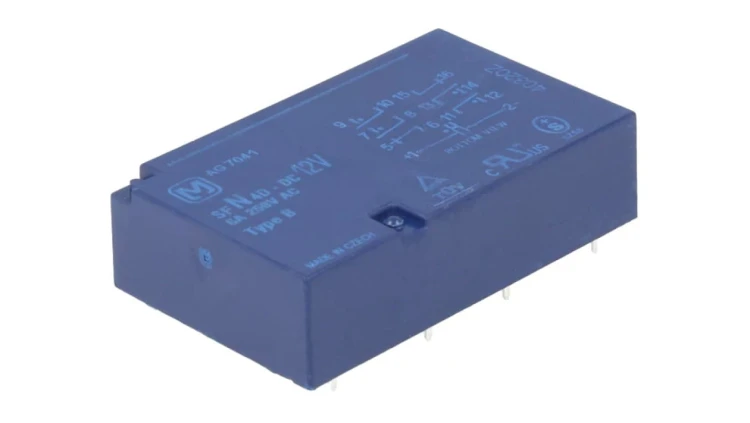 Przekaźnik elektromagnetyczny SPST-NO x4 + SPST-NC x2 6A SFN4D-DC12V