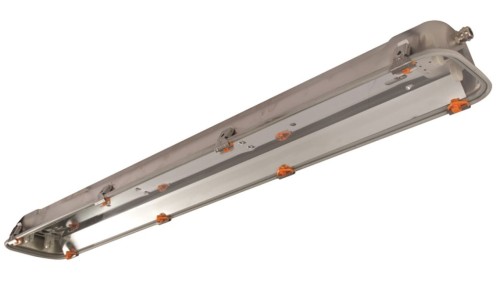 Oprawa świetlówkowa awaryjna przeciwwybuchowa ze stali nierdzewnej, ewakuacyjna (alarmowa) 1+1x18W ATEX 3D3G P822111EX