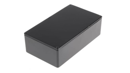 Obudowa ekranowana Czarny IP54, 152 x 82 x 49.75mm, RS PRO