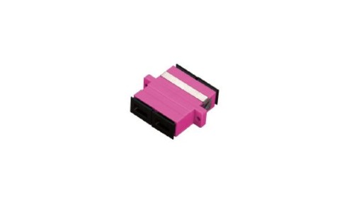 Adapter światłowodowy multimodowy MM OM4 SC duplex FOA-SC-MMD-4
