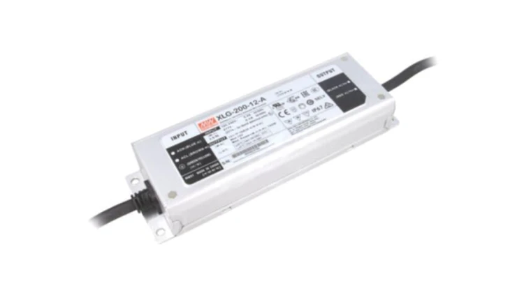 Zasilacz impulsowy, LED, 192W, 12VDC, 8÷16A, 100÷305VAC, IP67, XLG XLG-200-12-A