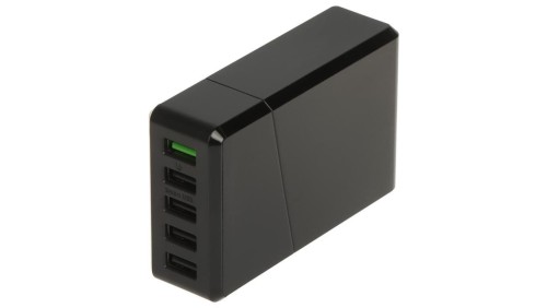 Ładowarka sieciowa 5xUSB QC3.0 CHARGC05-GC