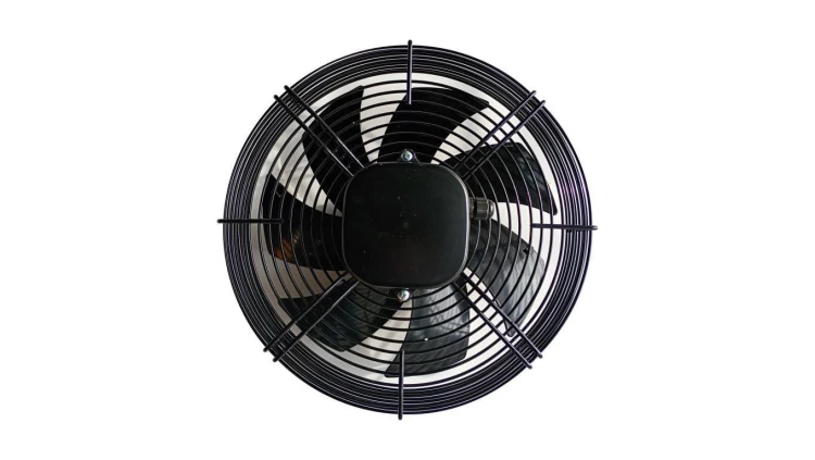 Wentylator Osiowy Przemysłowy Tłoczący Nadmuchowy NA SIATCE TKA OF 350 mm AC 230V