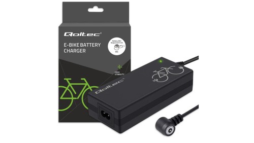 Qoltec Szybka Ładowarka do roweru elektrycznego 36V 42V 2A Mi4 Magnetic TIP +kabel zasilający