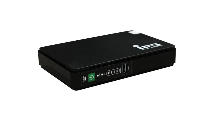 RouterUPS-30 Zasilacz awaryjny DC UPS moc 30W wyjcia 5V/2A, 9V/2A, 12V/2A 8800mAh