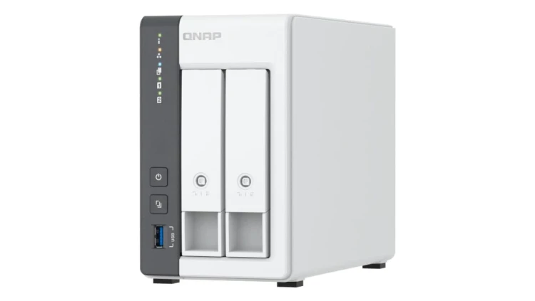 QNAP TS-216G 2-zatokowy serwer NAS, ARM, 4GB RAM, 1x 2,5GbE RJ-45, Tower