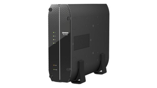 QNAP TS-410E-8G 4-zatokowy ultracichy serwer NAS, Intel Celeron, 8GB RAM, 2x 2,5GbE RJ-45, Tower