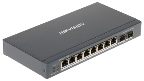 Switch PoE 8-portowy 1Gbps + 2x SFP (zarządzalny) DS-3E1510P-SI