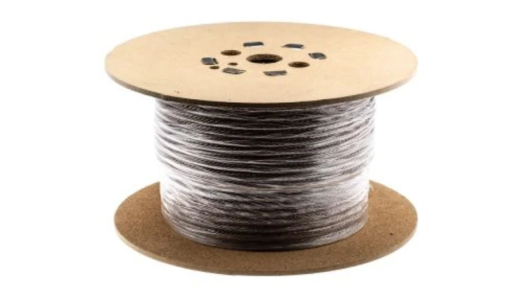 Kabel grzewczy, wydajność: 15W/m, kabel: Stała moc, obwód równoległy, dł.: 100m, -60 → +200 C.