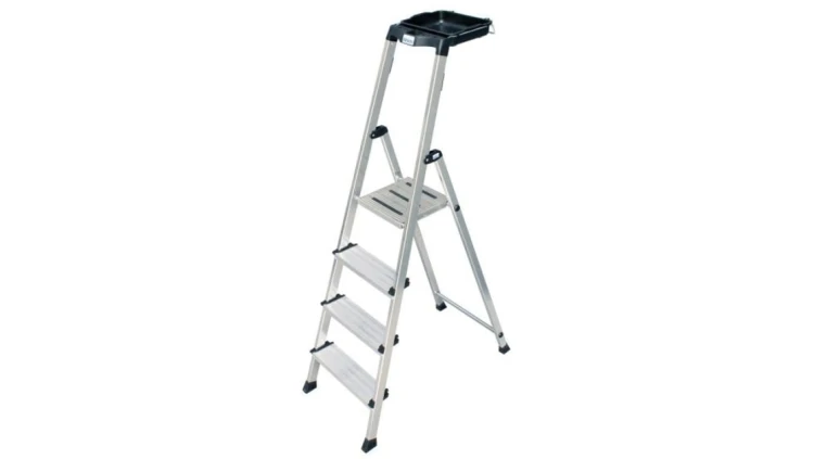 Drabina 4 stopniowa aluminiowa Krause Secury 126528