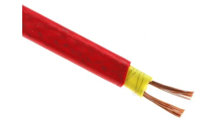 Kabel grzewczy, wydajność: 15W/m, kabel: Stała moc, obwód równoległy, dł.: 50m, -60 → +200 C.