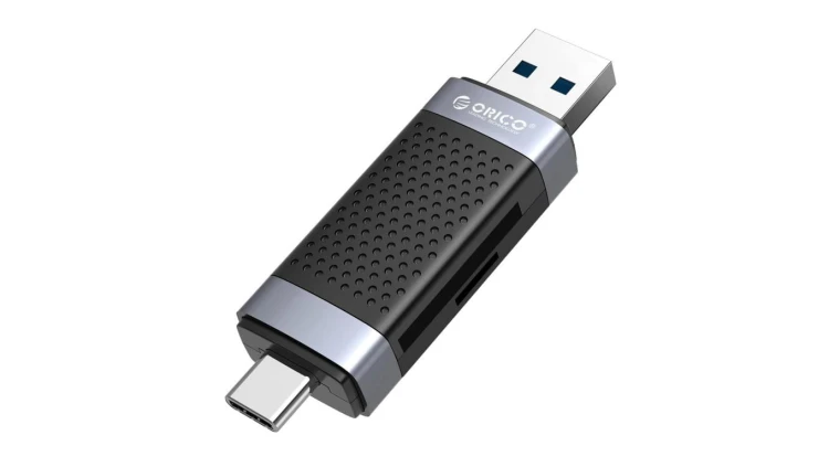 Orico Czytnik kart SD/microSD USB-A/USB-C 2.0