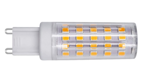 Żarówka LED G9 230V 6W 700lm WW barwa ciepła 3000K 360