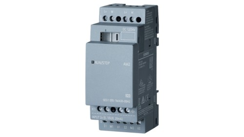 Moduł rozszerzeń 2wyjścia analogowe (0-10V, 0/4-20mA) 24V DC LOGO! AM2 AQ 6ED1055-1MM00-0BA2