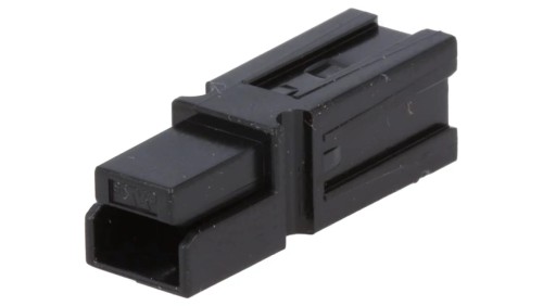 Wtyk przewód-przewód AMP Power Series 15 30 45 1-pin czarny 1445957-2
