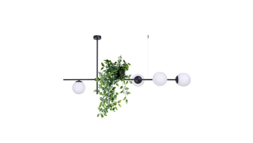 Sufitowa lampa dekoracyjna z kwietnikiem do salonu z serii VUELTA K-4737 Kaja Lighting