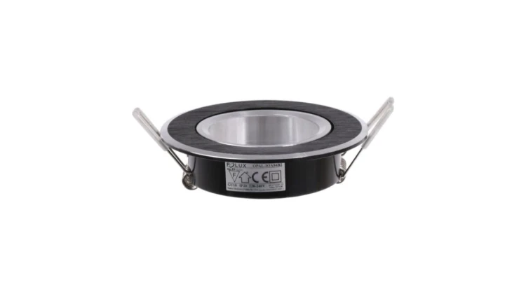 3PAK Oprawa sufitowa podtynkowa ruchoma SUN OLAL Goldlux alu czarny + LED GU10 3.5W
