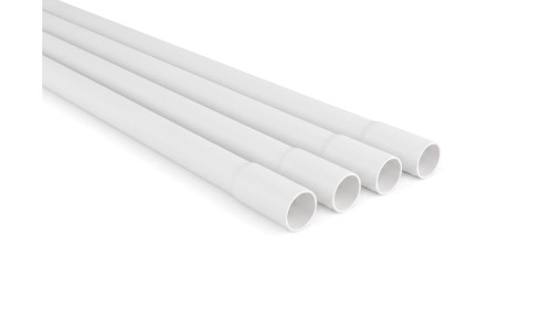 Rura elektroinstalacyjna PVC z kielichem 25 mm/2 m, biała, 25 szt.