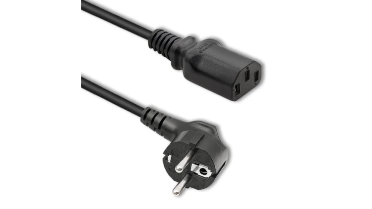 Qoltec Kabel zasilający IEC C13/SCHUKO 3x0.75mm² 1.5m