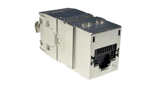 Modul keystone RJ45 STP kat.6A ekranowany DataGate GEN2 biały Molex