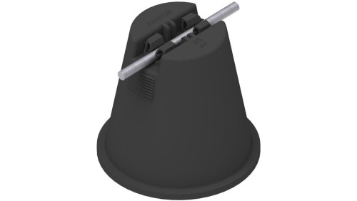 Uchwyt betonowy wysoki w tworzywie do siatki zwodów, na papę i membranę AN-KOM AN-11KW