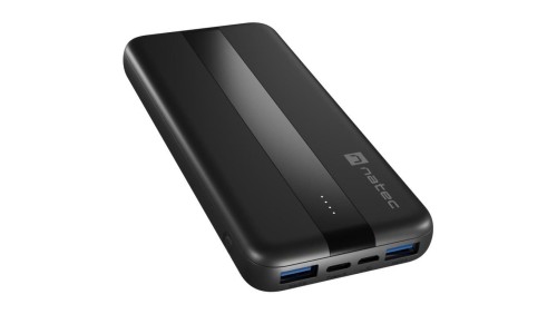 Power bank 10000mAh 20W TREVI SLIM Q V2 czarny NATEC