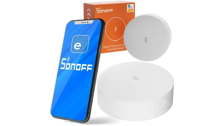 Inteligentny czujnik temperatury i wilgotności ZigBee Sonoff SNZB-02P