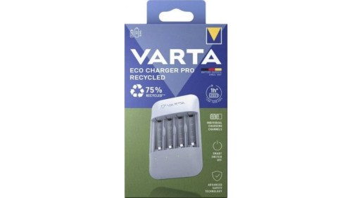ŁADOWARKA VARTA ECO CHARGER PRO (bez akumulatorów) 4PORTY AA/AAA R3/R6