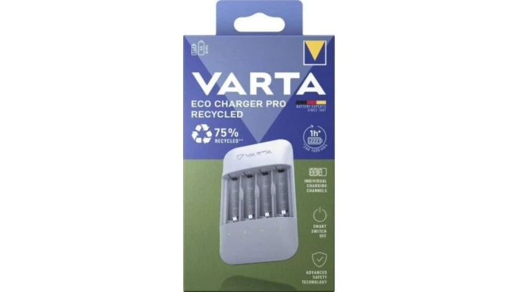 ŁADOWARKA VARTA ECO CHARGER PRO (bez akumulatorów) 4PORTY AA/AAA R3/R6
