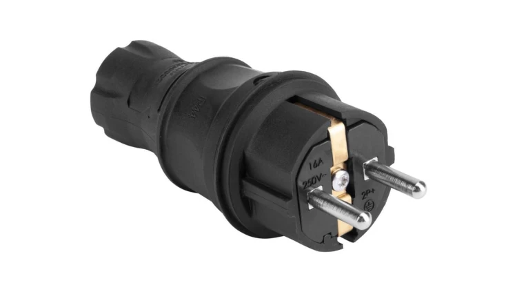 Wtyczka gumowa z uziemieniem 16A 250V IP44 4/M/010083300028