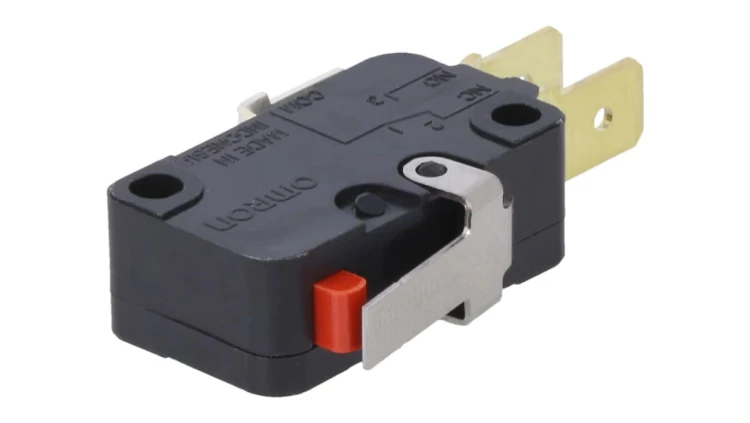 Mikroprzełącznik SNAP ACTION z dźwignią SPDT 16A/250VAC IP40 D3V161M1C5