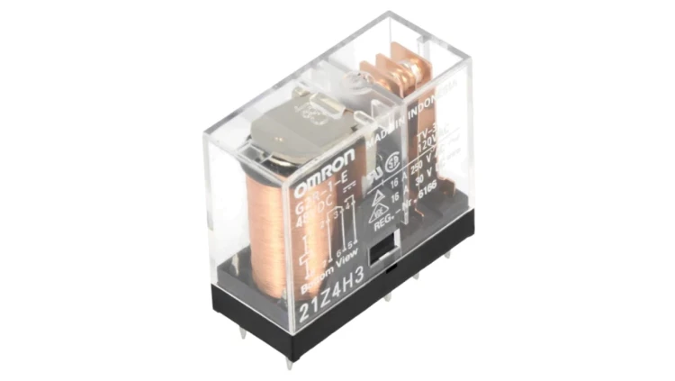 Przekaźnik elektromagnetyczny SPDT Ucewki 48VDC 16A/250VAC G2R-1-E-48DC