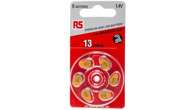 Bateria pastylkowa PR48 1,4V 95mAh /6szt./