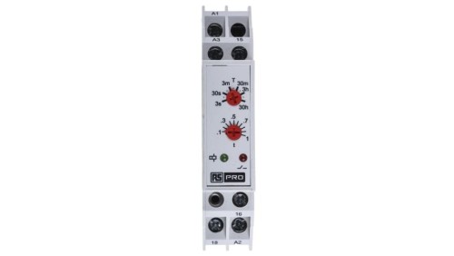 Timer Relay jednofunkcyjny 0.3 s → 30h SPDT 1-stykowy SPCO 24V ac