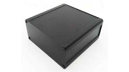 Obudowa radiatora Czarny IP40, 200 x 100 x 175mm, RS PRO