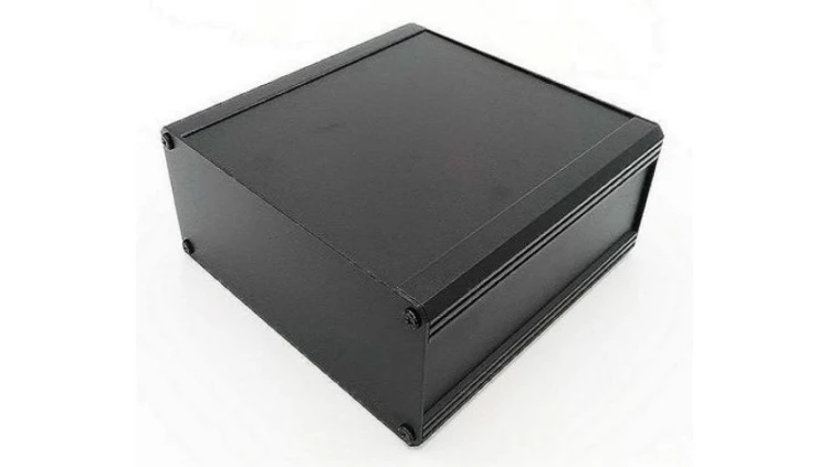 Obudowa radiatora Czarny IP40, 200 x 100 x 175mm, RS PRO
