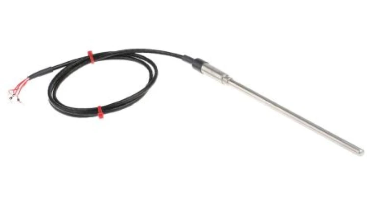 Termopara typ PT 100, -50C do +250C 150mm kabel 1m, Stal nierdzewna