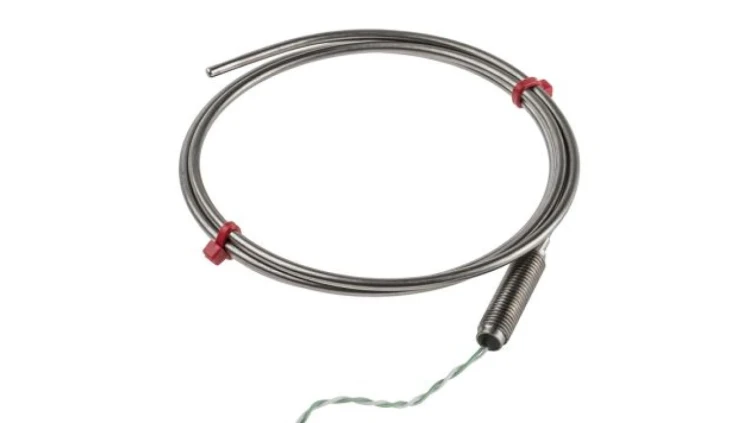 Termopara typ K do +1100C 1m kabel 100mm, Inconel 600 IEC